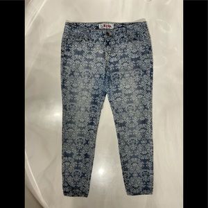 1st KISS Sugar Skulls Jeans Jr. Sz 13 Halloween Day of the Dead